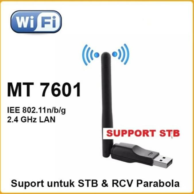 Dongle Wifi MT 7601USB Wifi Adapter u/ Set Top Box Luby Advance Matrix