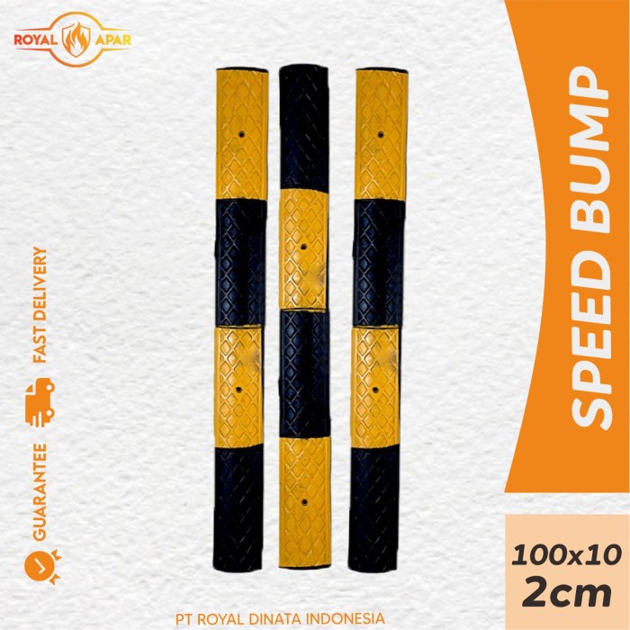 Terlaris Rubber Speed Bump Kecil / Polisi Tidur Karet 1 Meter