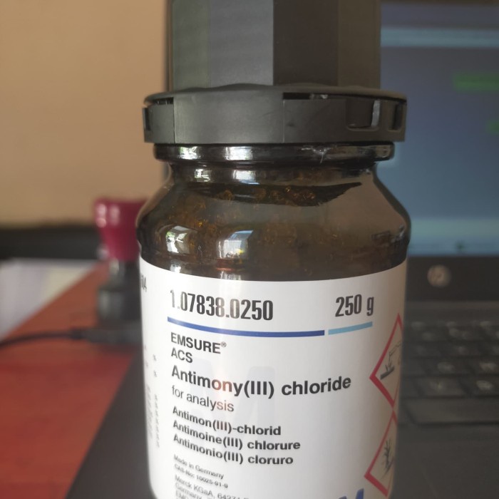 Best Seller Antimony(Iii) Chloride 250 Gram