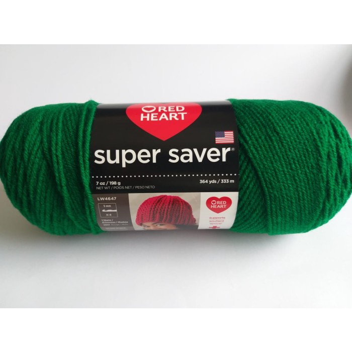 

BENANG RAJUT RED HEART SUPER SAVER (SOLID COLOR)