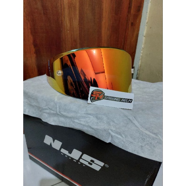 FLAT VISOR IRIDIUM NJS ZX-1R