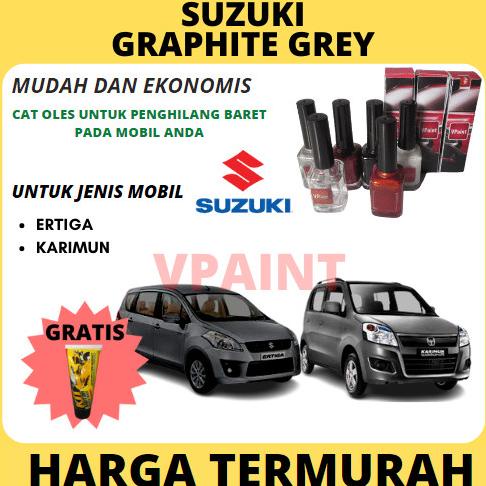 CAT MOBIL SUZUKI KARIMUN,ERTIGA GREY METALIK CAT OLES PENGHILANG BARET