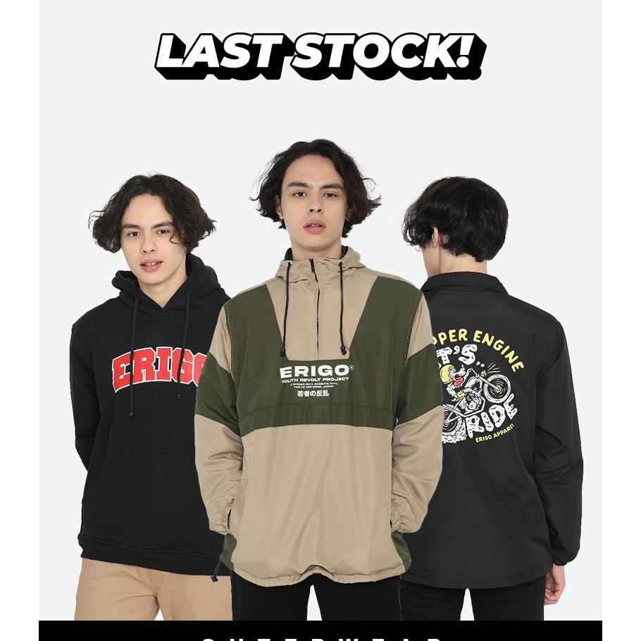 ♛ II 21510 Erigo Last Stock Outerwear 12.12 MALL ®