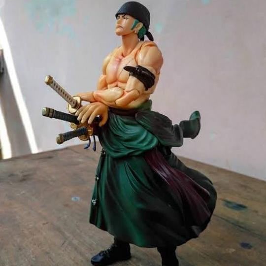 VAH Rororoa Zoro One Piece Action Figure KWS