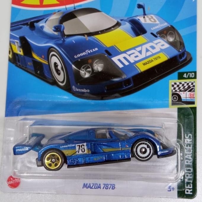 Hot Wheels Mazda 787B Diecast Retro Racers Original Mattel
