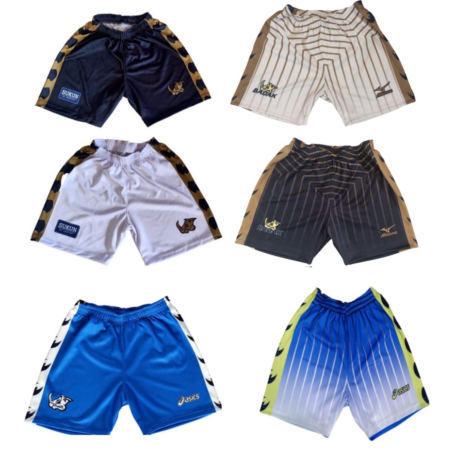 Best Seller.. celana volly full printing sukun badak