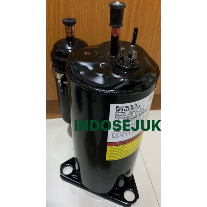 KOMPRESOR PANASONIC 9PS132 1.5PK R32 / COMPRESSOR AC PANASONIC 1.5PK