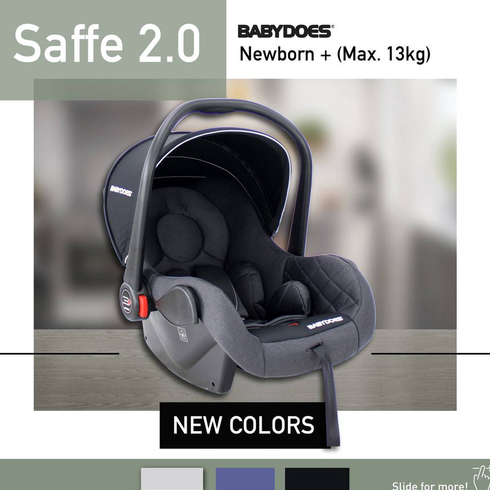 Special Price!.. Carseat Newborn Babydoes Saffe 2.0 / Artioo Care Baby / Pliko 2go Infant Carrier Ku