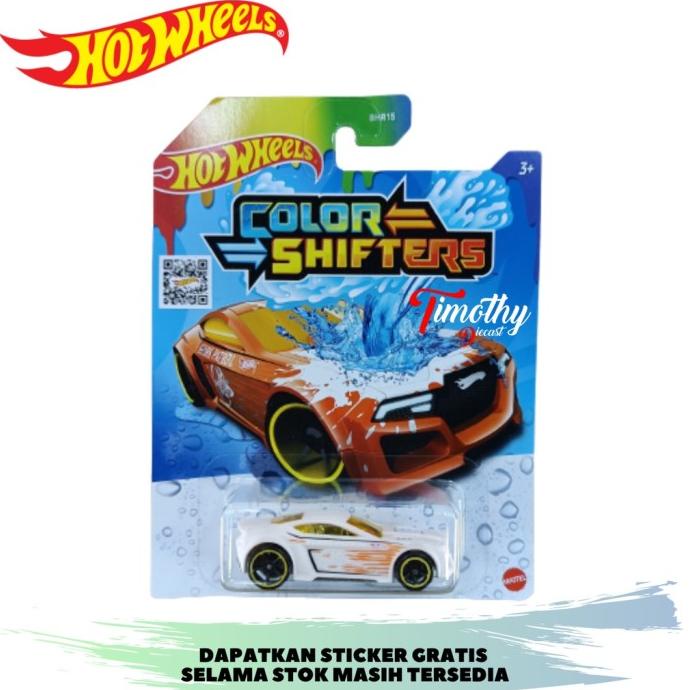 Hot Wheels Color Shifters Torque Twister Putih Orange Original Mattel