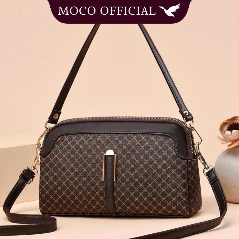 PROMO A026 MOCO FASHION TAS WANITA SELEMPANG SHOULDER BAG IMPORT KOREA PREMIUM TERBARU MOTIF RESLETI