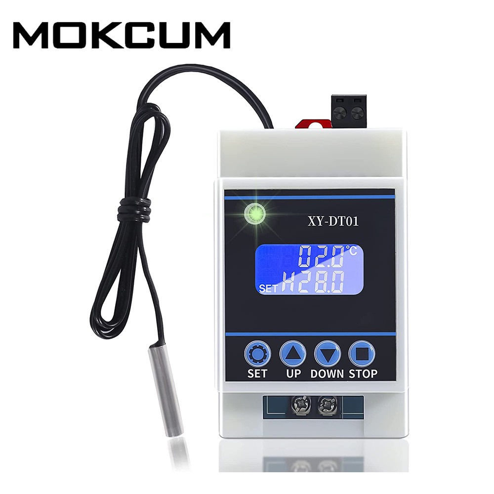 ❤XY-DT01 30A NTC Temperature Controller DC 6V-30V LCD Display Thermostat DS18B20 NTC 50K Temperature
