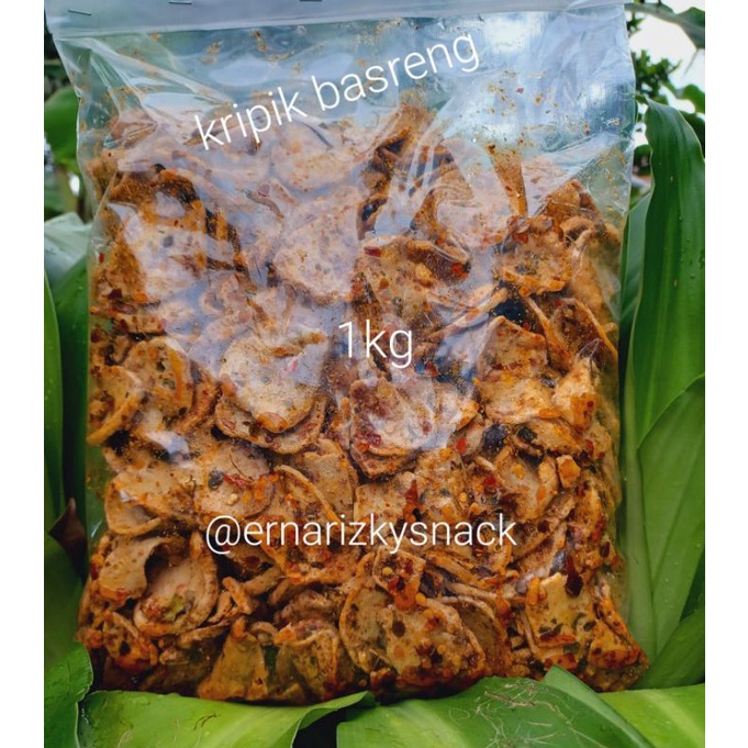 

Super Promo.. KRIPIK BASRENG VIRAL SUPER RENYAH [ 1 kg ] PEDAS DAUN JRUK BUMBU BASAH REMPAH ASLI ( BEST SELLER ) NCQ