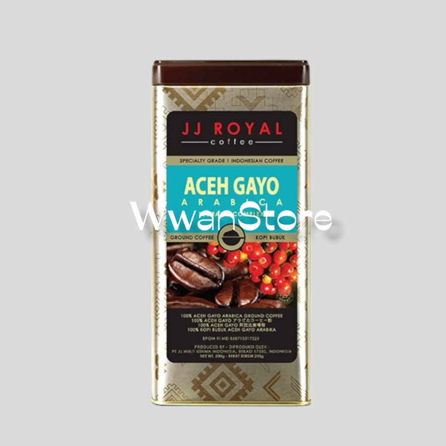 

Jj Royal Aceh Gayo Arabica Ground 200gr