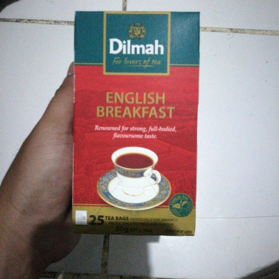 

Dilmah English Breakfast 25's 50gr