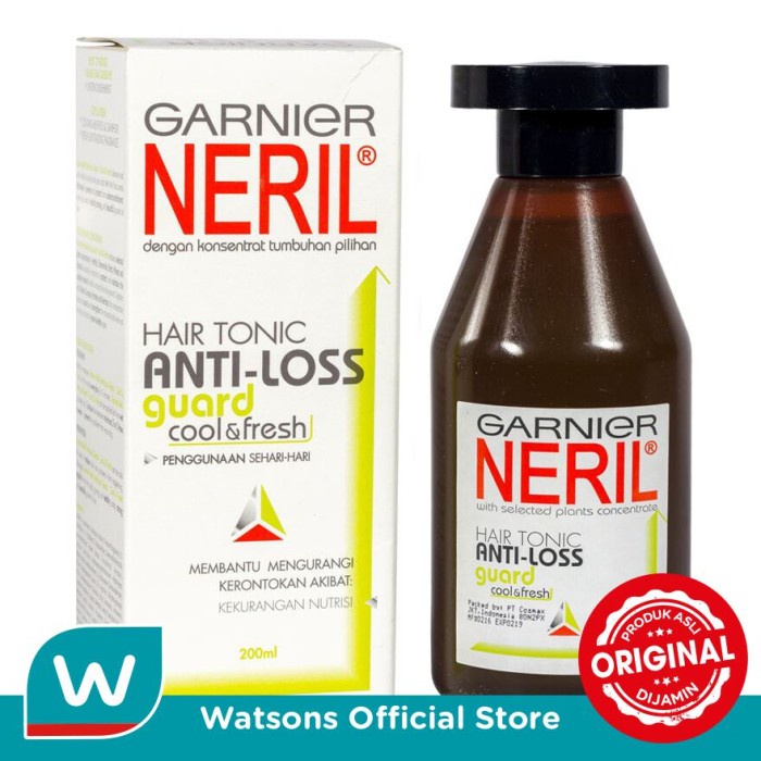 Neril Hair Tonic Anti Loss Cool & Fresh 200Ml