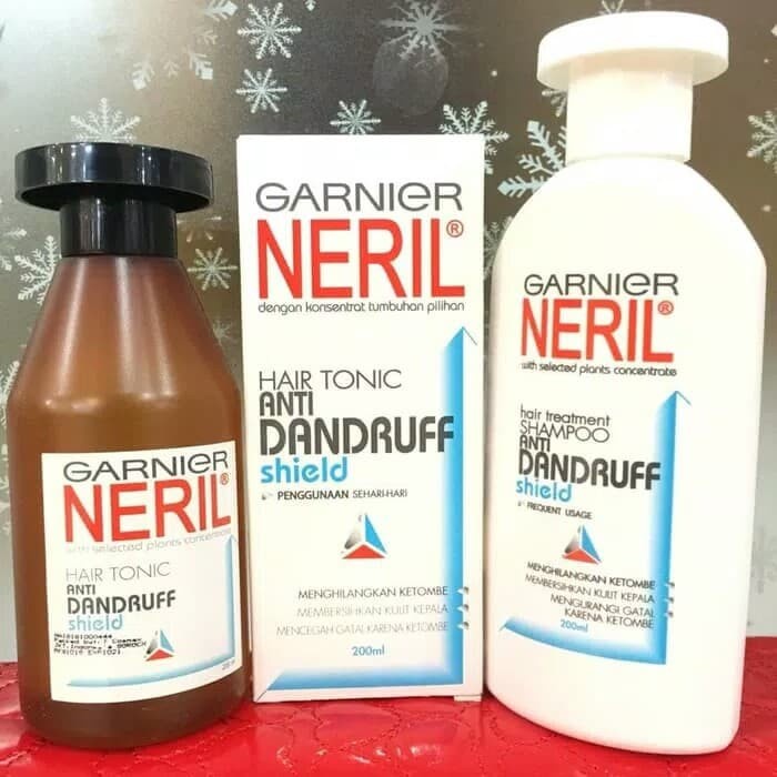 1 Pasang Neril Hair Tonic+Shampo 200 Ml(Anti Dandruf)