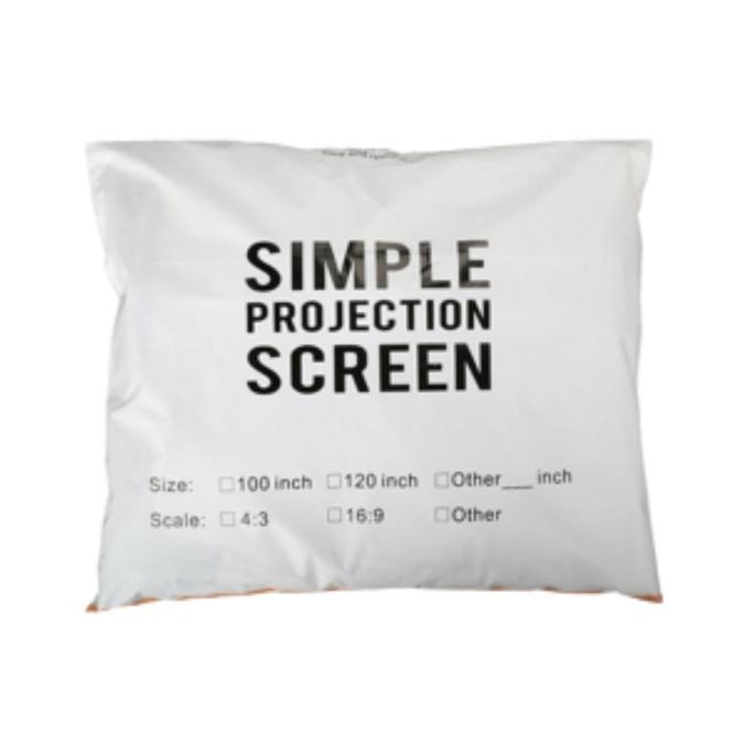 LAYAR PROYEKTOR LIPAT 100 INCH PORTABLE 16:9 SCREEN PROJECTOR FOLDED
