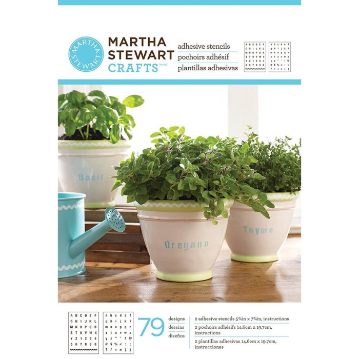 

Best Seller Martha Steward Adhe Stencil Condensed