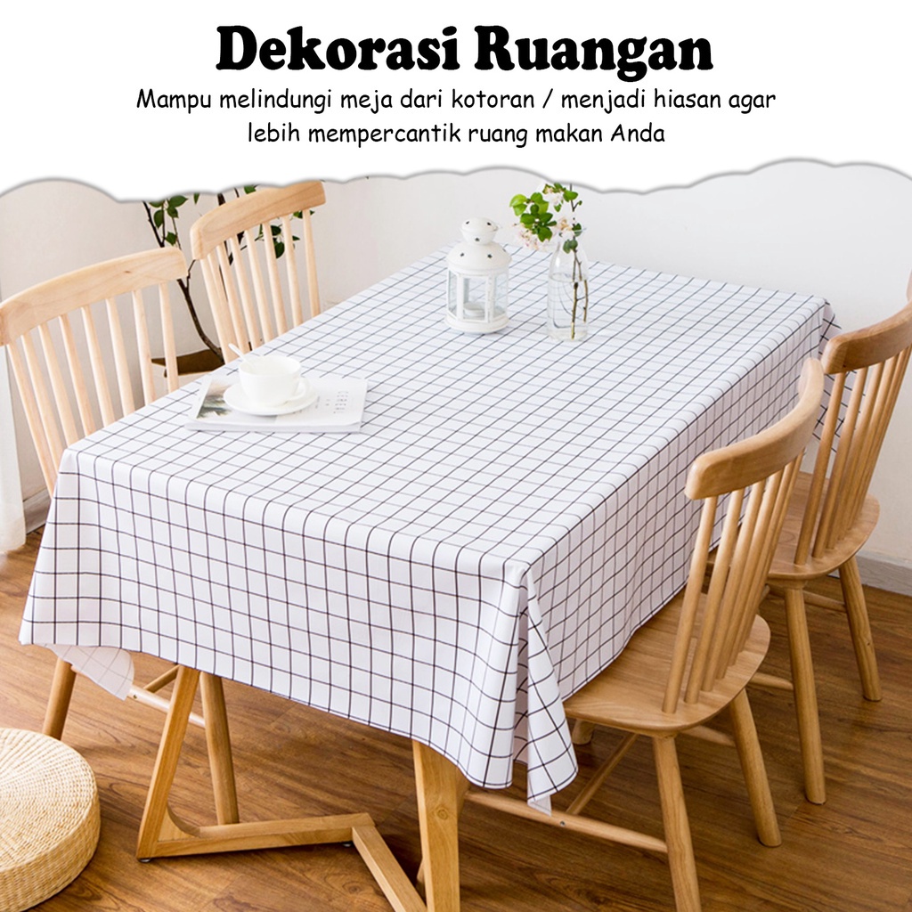 Taplak Meja Elegan Quilting Termurah Makan Rias Elastis M2C5 Aeshetic Kelas Formal Mewah Rajut Etnik
