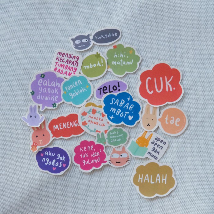 

Moreng-moreng Sticker Pack