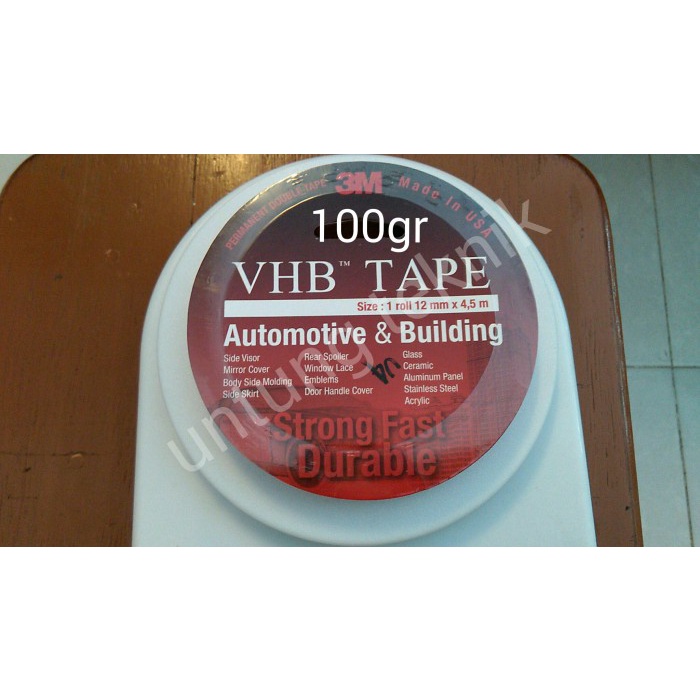 

Isolasi Double Tape Foam 3M tipe VHB