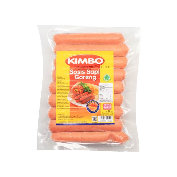 Promo Harga Kimbo Sosis Sapi Goreng 744 gr - Shopee