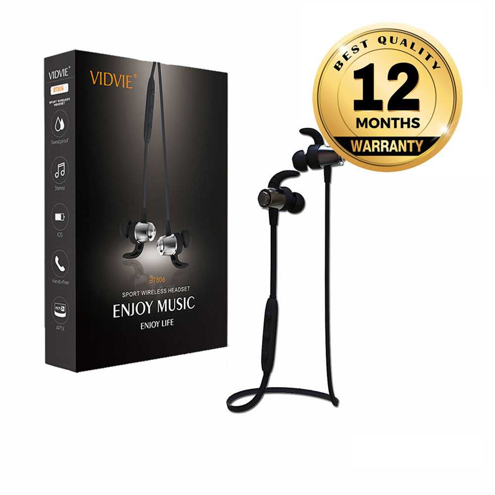 Vidvie Wireless Earphone Bluetooth - BT806 - SMSYT