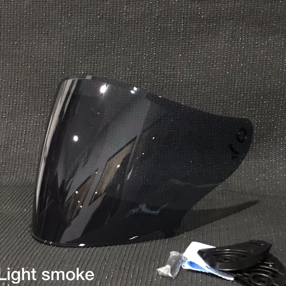 HARGA BERSAHABAT!. (FREE RACHET) Paket ganteng KACA HELM FLAT VISOR KYOTO SMOKE / KACA INK DYNAMIC /