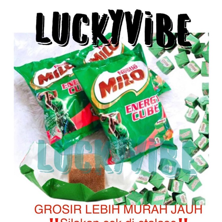 

Super Promo Milo Cube 100 Nigeria Nestle halal / Milo Cubes isi 100 LUCKYVIBE Murah