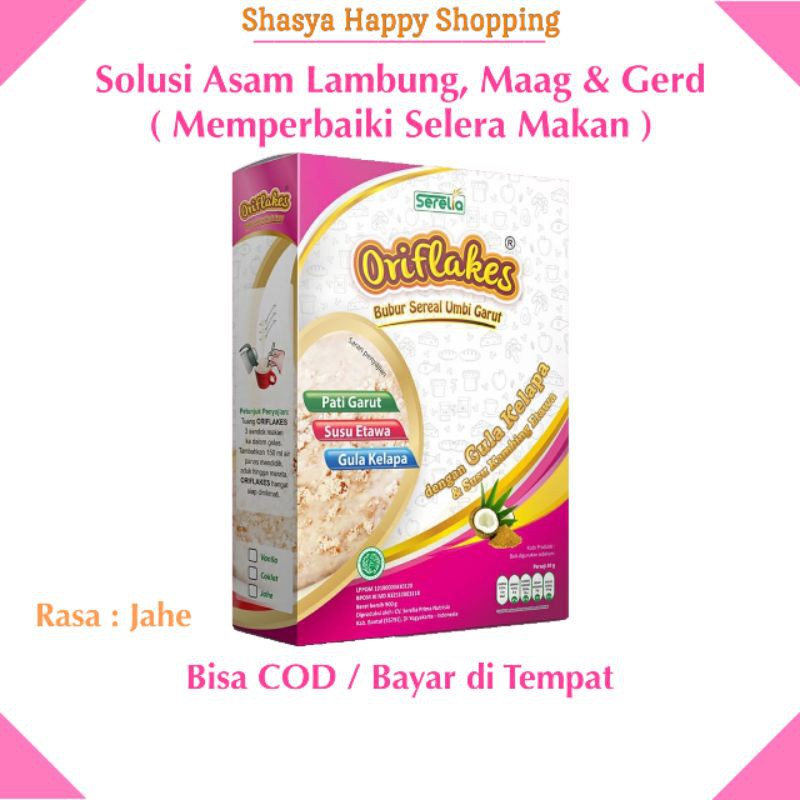 

Flakes - Sereal Umbi Garut Asam Lambung Maag Gerd 900 Gram - Bisa Cod
