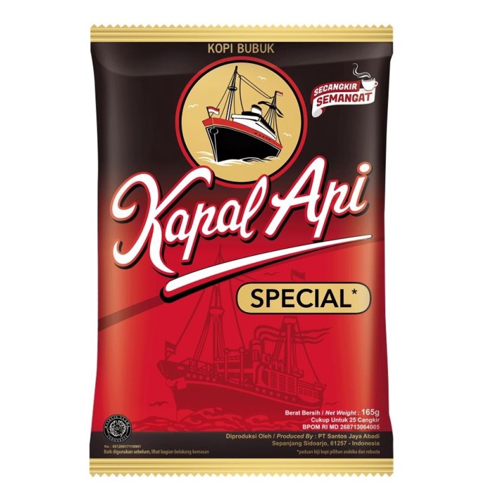 

Kapal Api Merah Spesial 165 gr