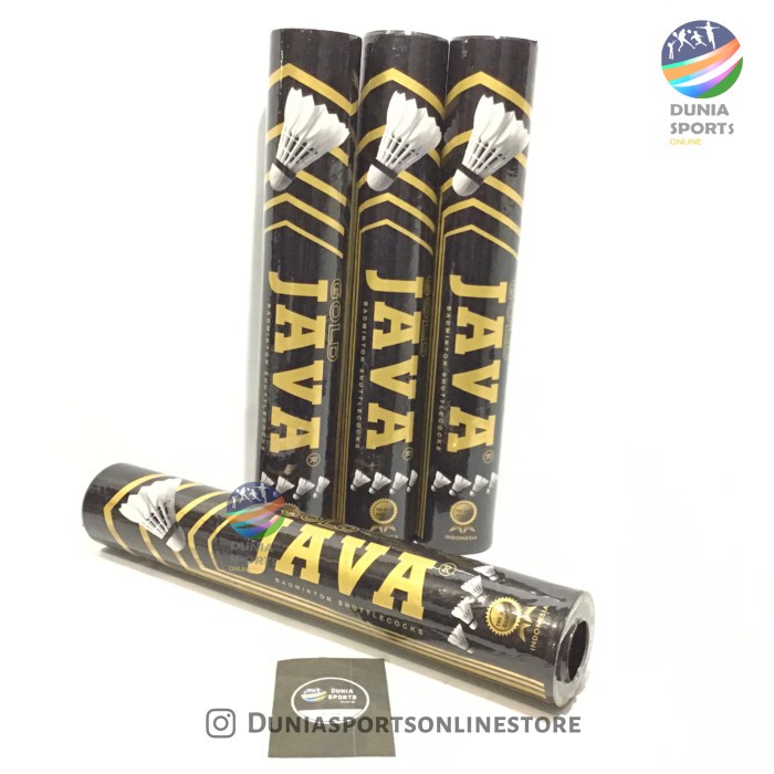 Terlaris Java Gold Shuttlecock Cock Badminton Bulutangkis Original