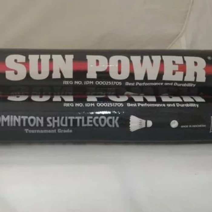 Shuttlecock Cock Badminton Bulutangkis Sun Power Sunpower Ori