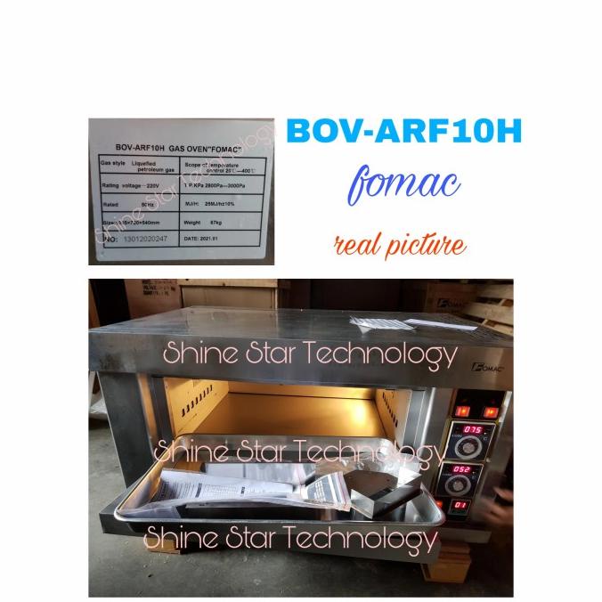$+$+$+$+] FOMAC GAS DECK OVEN 1 DECK 1 TRAY BOV-ARF10H ~ BOV ARF10H ~FOMAC OVEN