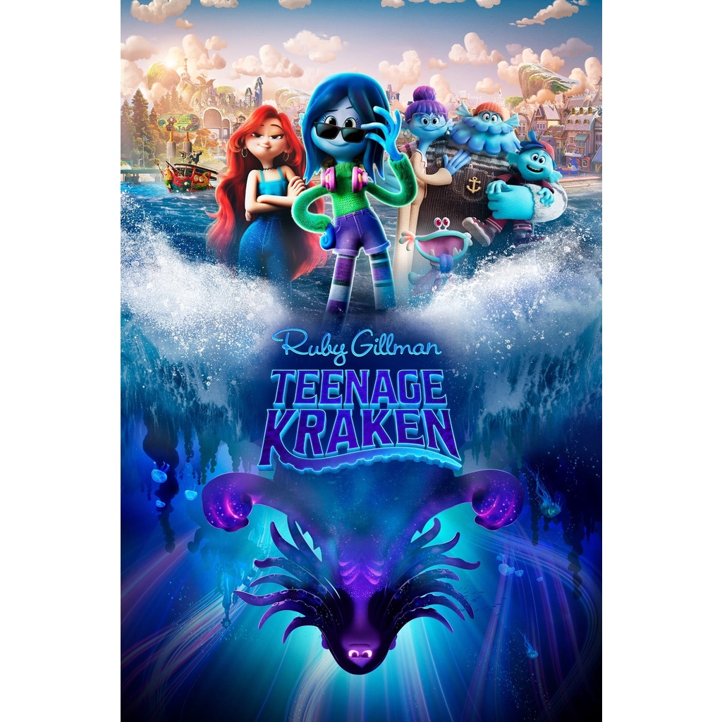 DVD Kaset Ruby Gillman, Teenage Kraken (2023)