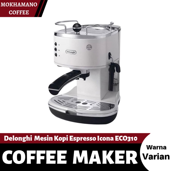 Delonghi Coffee Espresso Machine Mesin Kopi Semi Otomatis Icona ECO310