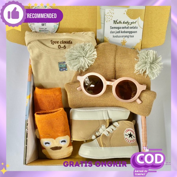 Babt Gift Box Hempers Bajy Bayi Hadiah Bingkisan Lahirsn Hemper Terbaru New Born Kado Lahiran Pakean