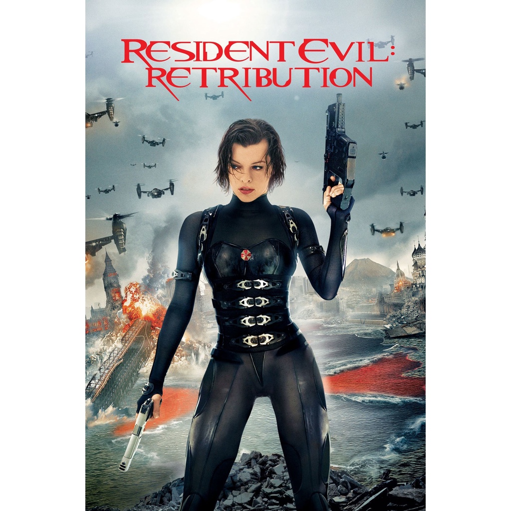 DVD Kaset Resident Evil: Retribution (2012)