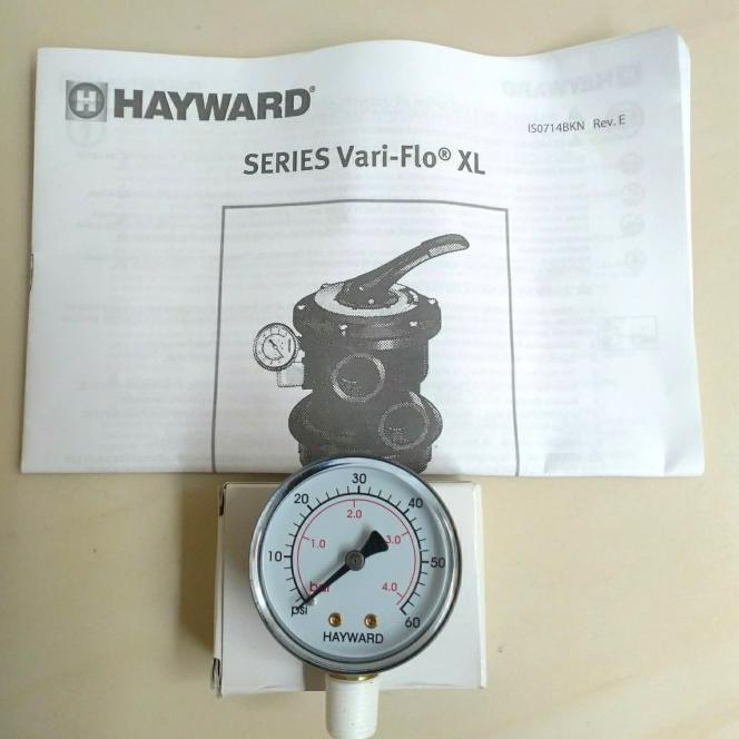 Multiport Valve - Pressure Gauge Kepala Filter Hayward