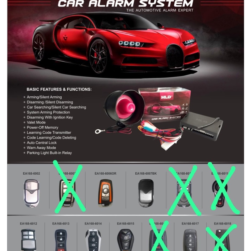 ❁IPz Alarm HLD / Alarm Mobil Universal Premium HLD / Alarm Remote HLD ❉ ⁑ '