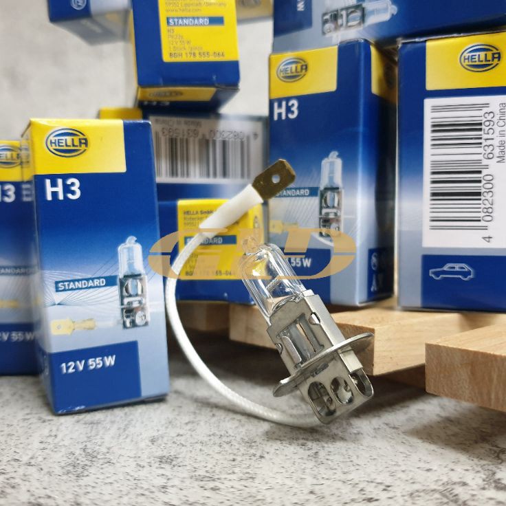 Buruan Beli BOHLAM LAMPU HALOGEN HELLA H3 12V 55W ORIGINAL q Terbaru ★.