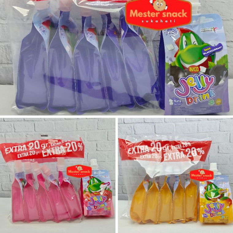 

XFYH5122 Stok terbaru Inaco Jelly Drink | Minuman Jelly | Nata de Coco | Hampers Anak Pink