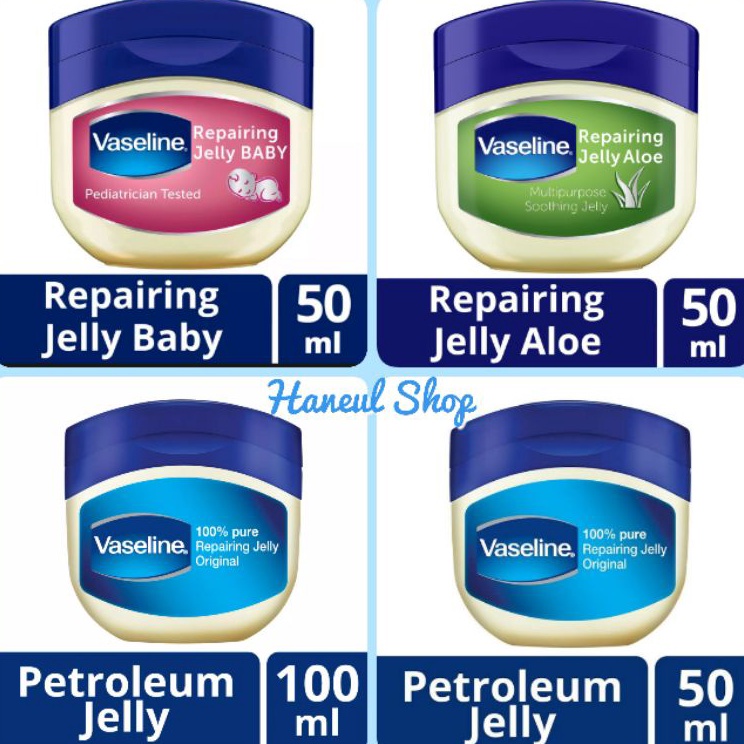 Best Produk [Original] Vaseline Petroleum Jelly & Repairing Jelly Aloe / Baby