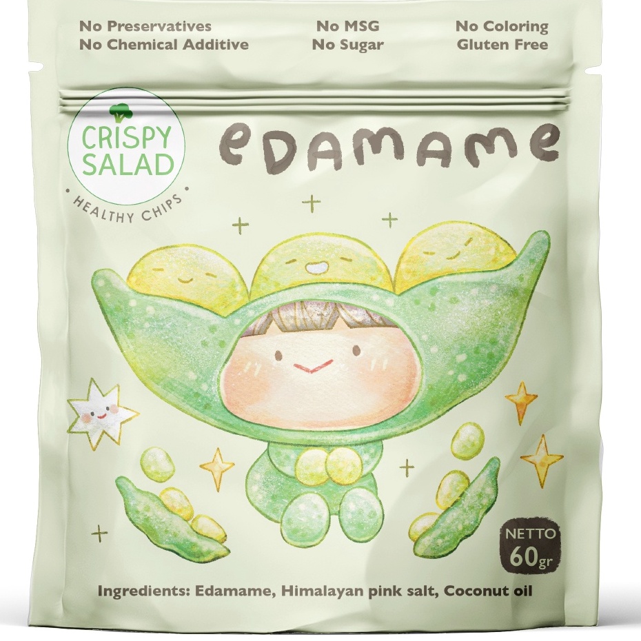 

➟➬✢ Crispy Salad Edamame 60gr Big Sale