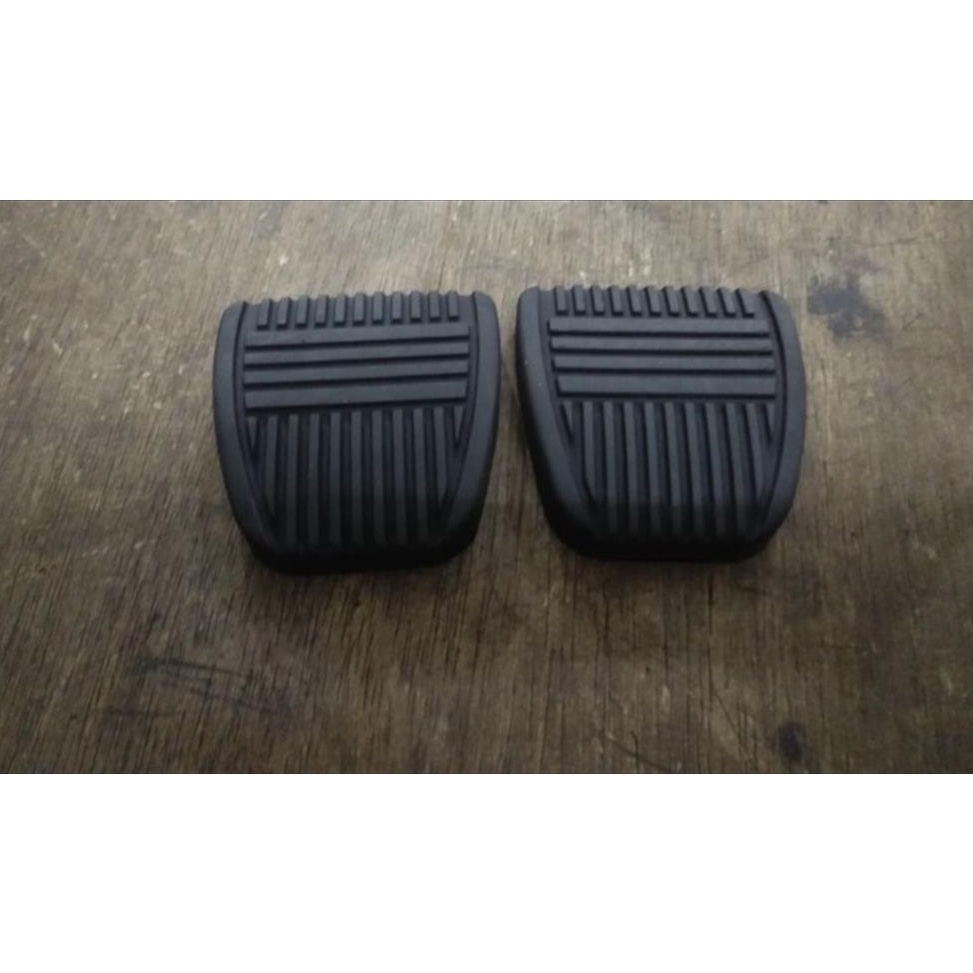 ➻ Karet Pedal Gas Rem Kopling Anti Slip Mobil Avanza Carry Universal OEM ✥ ❋ ・