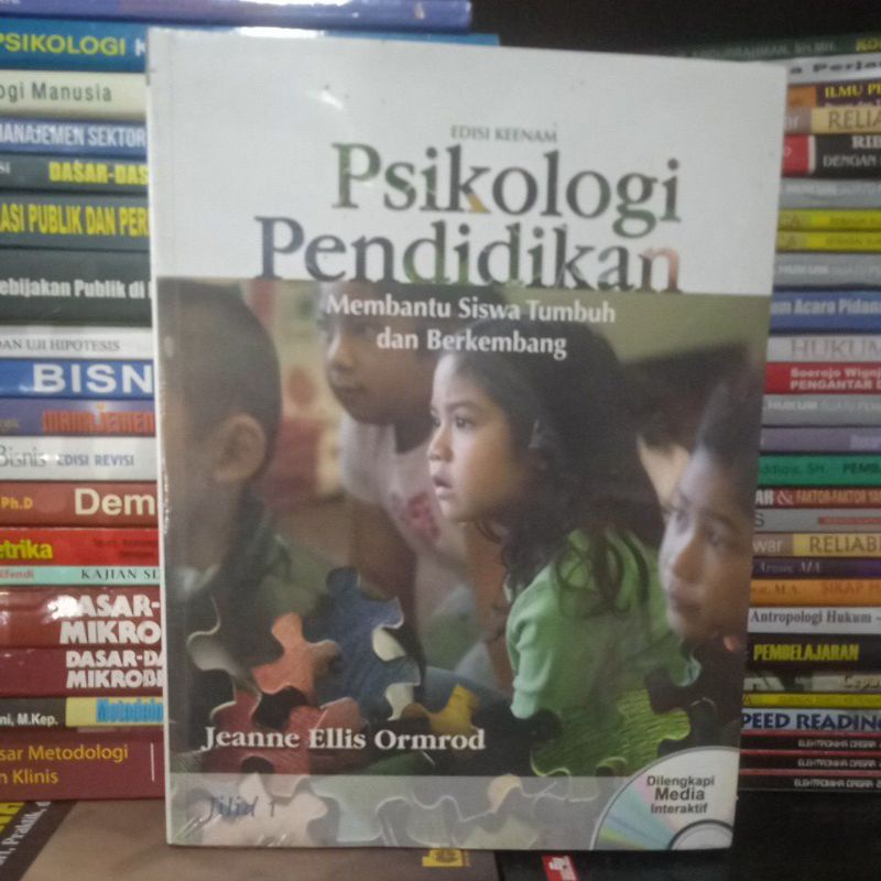 BUKU ORIGINAL PSIKOLOGI PENDIDIKAN JEANNE ELLIS ORMROD EDISI 6 JL 1