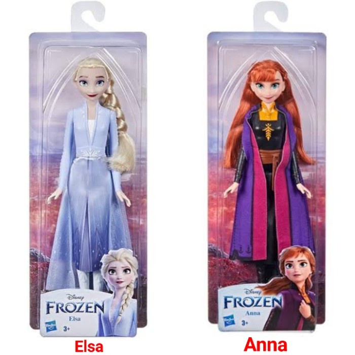 Disney Princess Elsa Anna Frozen Classic Fashion Doll - Boneka Hasbro