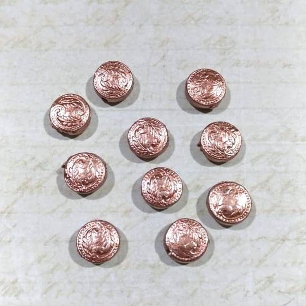 =+=+=+] Mote SQ Pastiles Bulat 12 mm - Tembaga