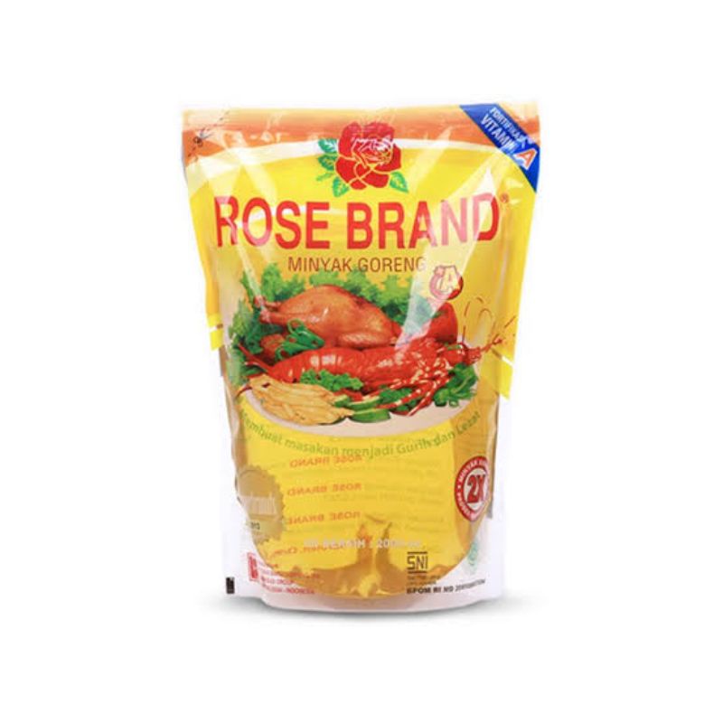

Minyak Goreng Rose Brand 2 Liter Kemasan Pouch Refill