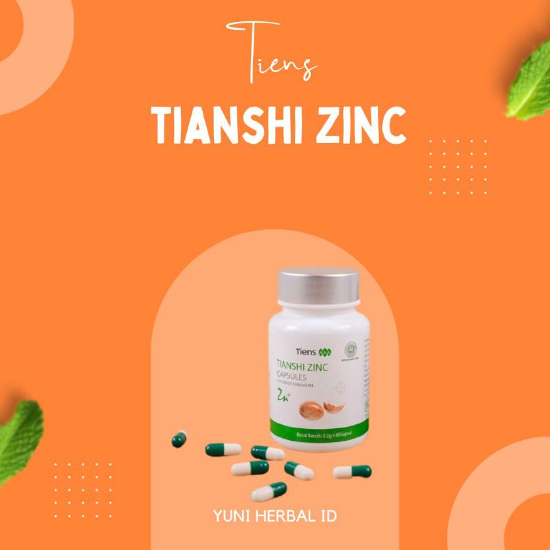 ZINC TIENS PENGGEMUK BADAN/SUPLEMEN KAPSUL OBAT PENGGEMUK